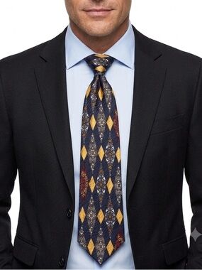 Avanzata for Harry Rosen 100% Silk ties (Hand Made in Italy)